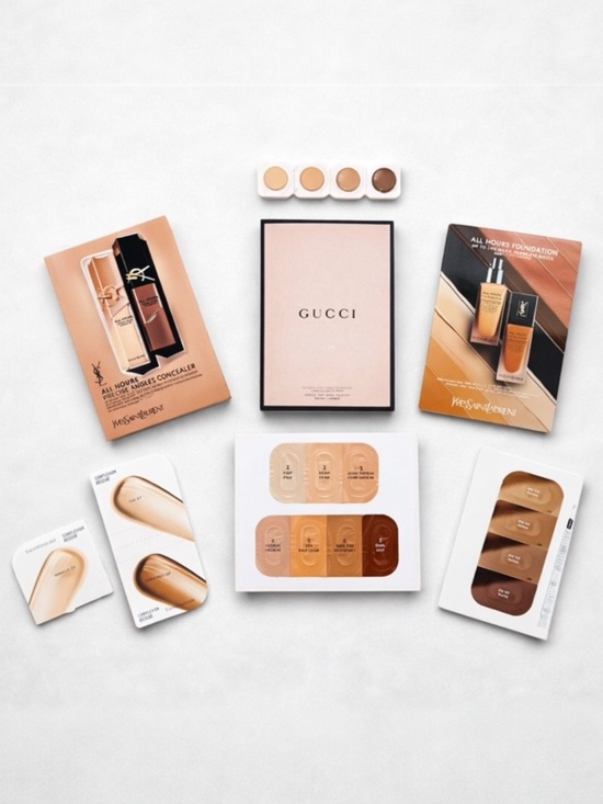 Charlotte Tilbury Other - Luxury Foundation Concealer Sample Bundle Gucci YSL Charlotte Tilbury RMS NWT